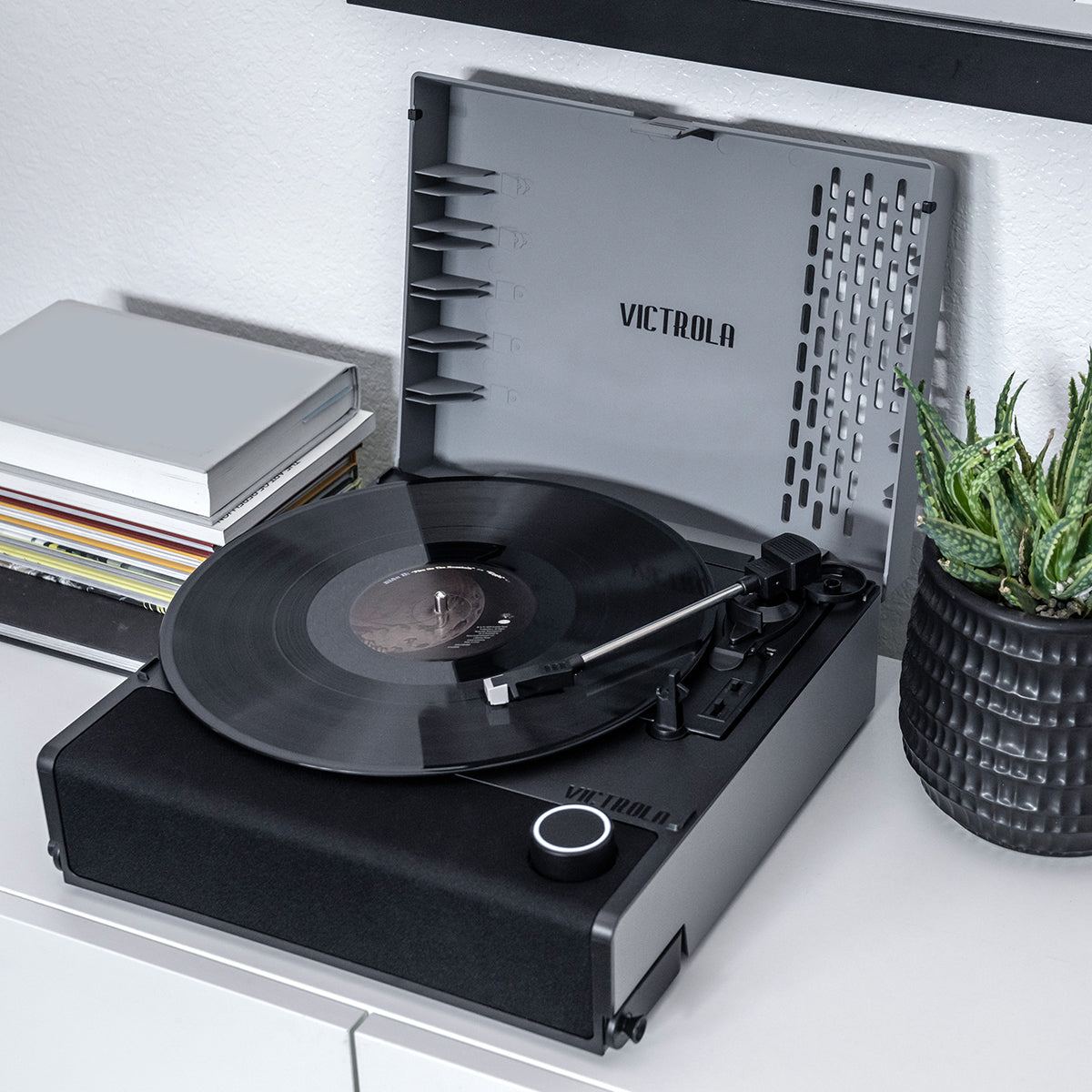 Revolution GO Portable Rechargeable Record Player-Music History