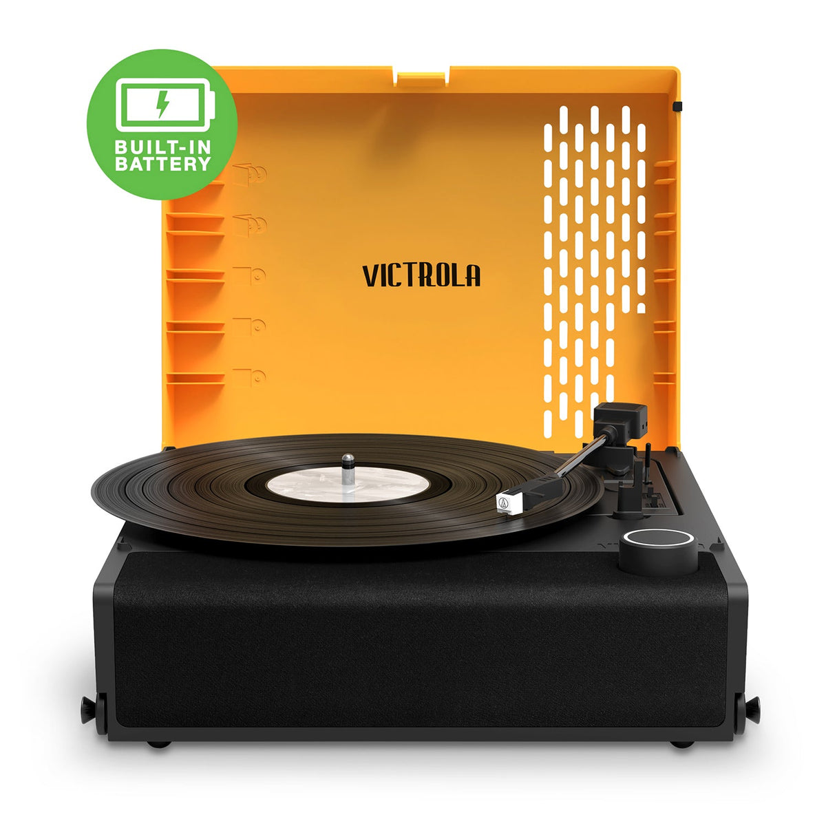 Revolution GO Portable Rechargeable Record Player-Music History