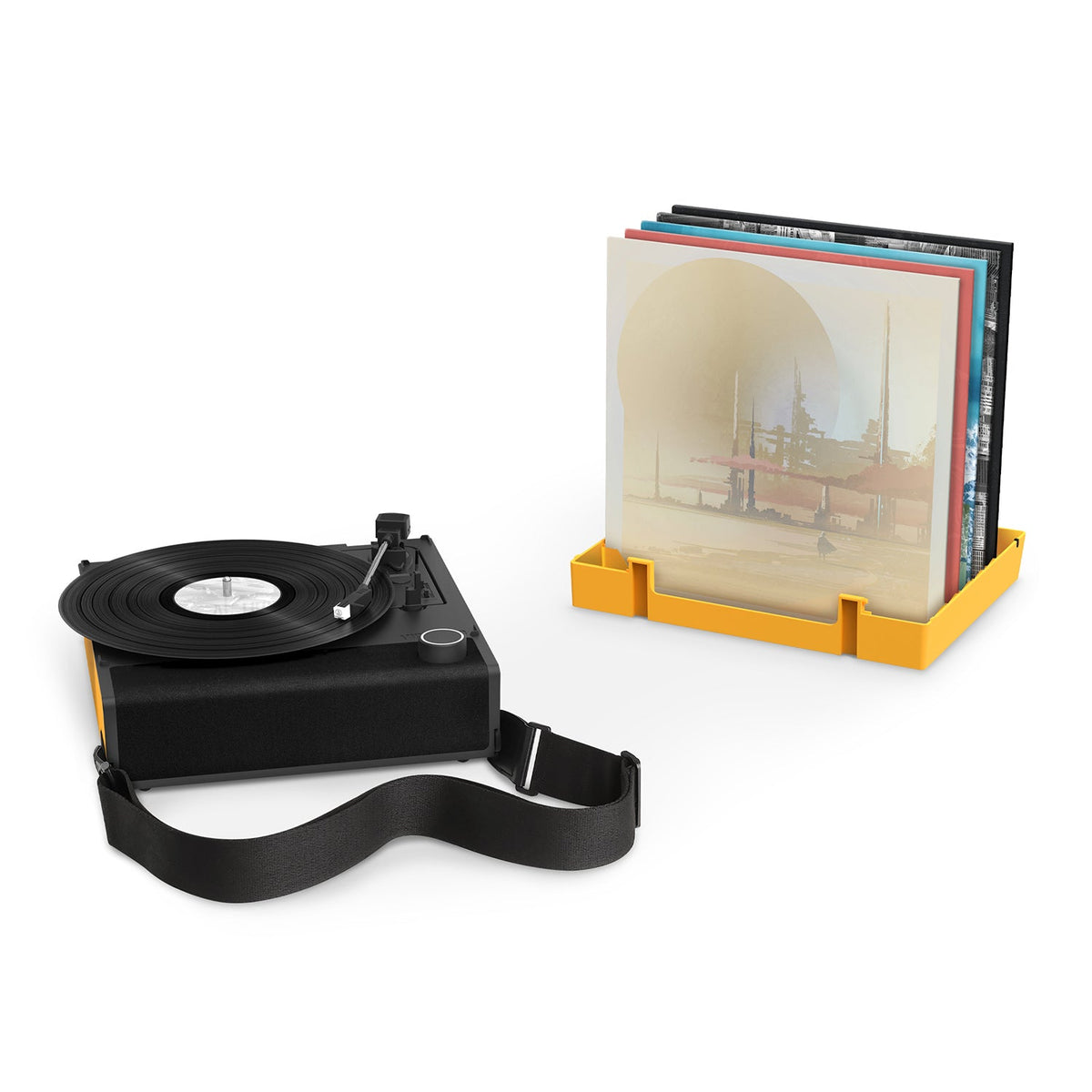 Revolution GO Portable Rechargeable Record Player-Music History