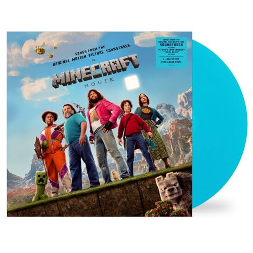 A Minecraft Movie (Songs From The Original Motion - A Minecraft Movie (Songs From The Original Motion Picture Soundtrack) [Teal Vinyl] | Mint (M) Mint (M)-Music History