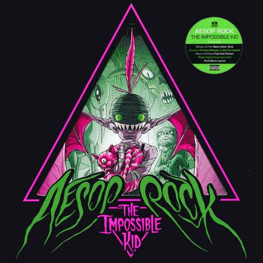 Aesop Rock The Impossible Kid Rhymesayers Entertainment LP, Gre + LP, Pin + Album Mint (M) Mint (M)-Music History