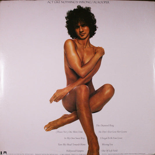 Al Kooper - Act Like Nothing's Wrong | Near Mint (NM) Very Good Plus (VG+)-Music History