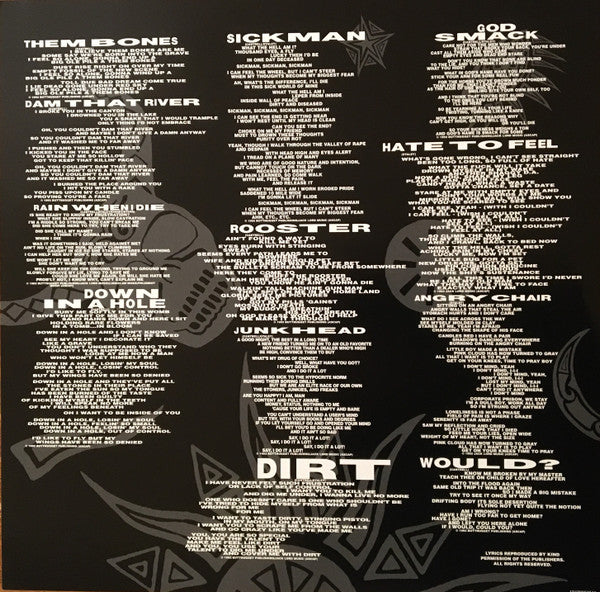 Alice In Chains Dirt Columbia, Legacy, Velvet Hammer 2xLP, Album, RE, RM, 30t Mint (M) Mint (M)-Music History