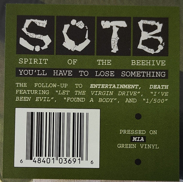 You'll Have To Lose Something (OPAQUE OLIVE GREEN VINYL) | Mint (M) Mint (M)-Music History
