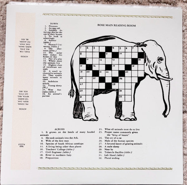 Rose Main Reading Room (COLOR VINYL) | Mint (M) Mint (M)-Music History
