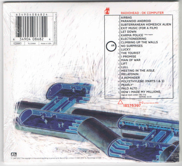 Radiohead - OK Computer OKNOTOK 1997 2017 (2xCD) |-Music History