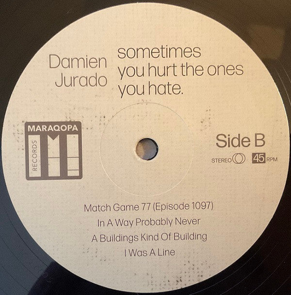 Damien Jurado - Sometimes You Hurt The Ones You Hate. (VINYL) | Mint (M) Mint (M)-Music History