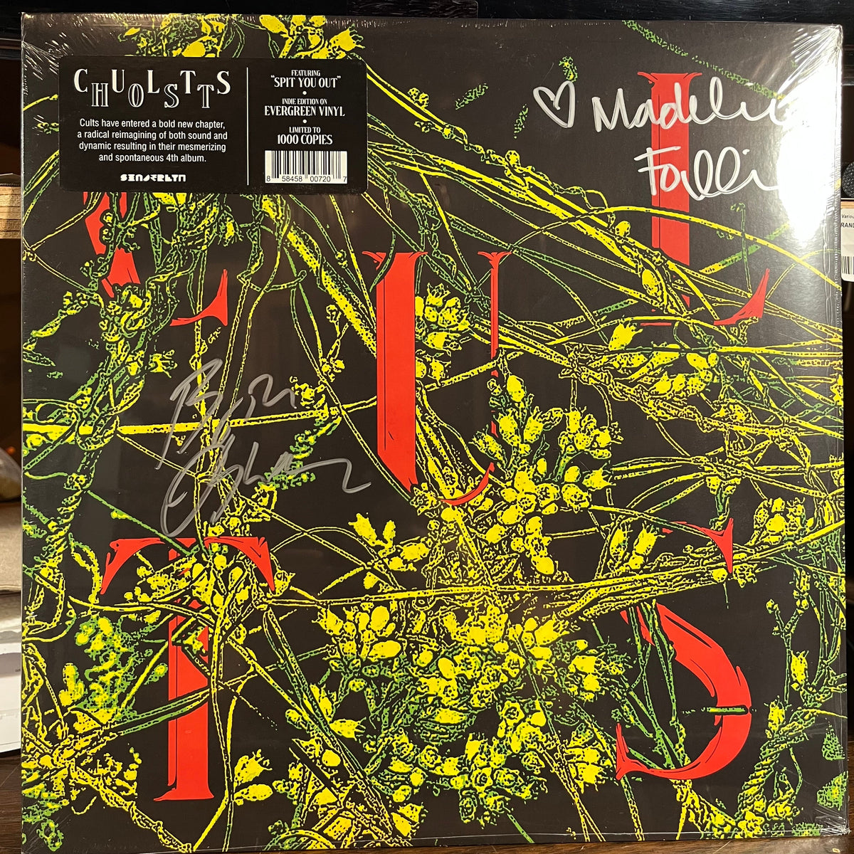 Cults - Host (SIGNED - COLOR VINYL) | Mint (M) Mint (M)-Music History