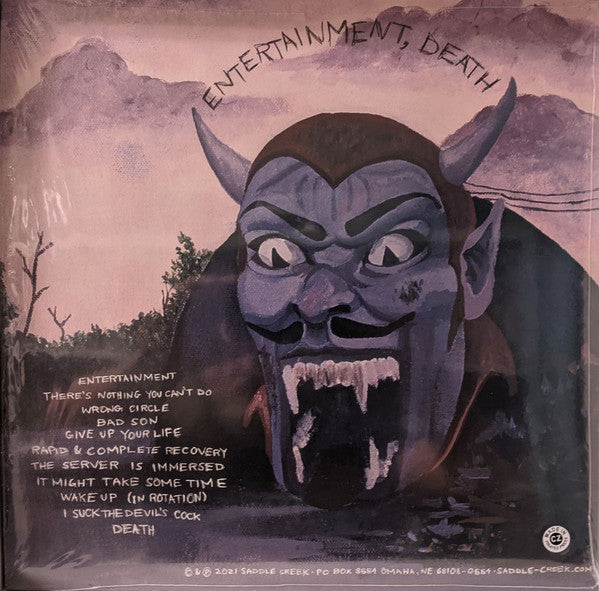 Entertainment, Death (OPAQUE MAROON VINYL) | Mint (M) Mint (M)-Music History