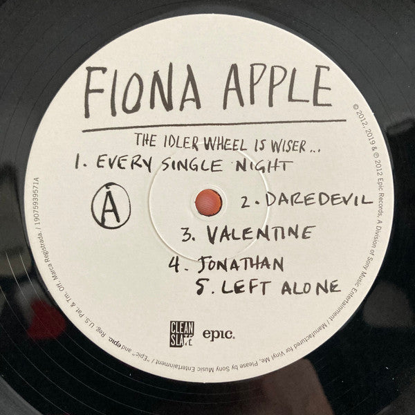 Fiona Apple - The Idler Wheel... (VINYL) | Mint (M) Mint (M)-Music History