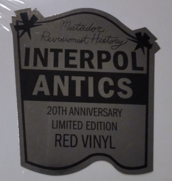 Interpol - Antics (RED VINYL) | Mint (M) Mint (M)-Music History