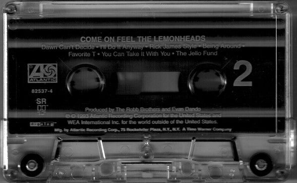 The Lemonheads - Come On Feel The Lemonheads *CASSETTE* | Near Mint (NM) Near Mint (NM)-Music History