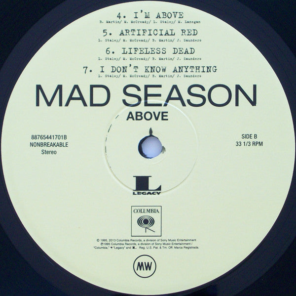 Mad Season - Above | Mint (M) Mint (M)-Music History