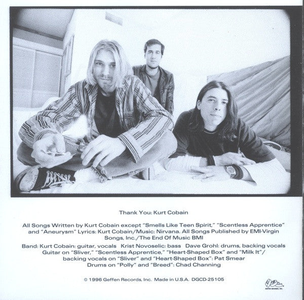 Nirvana - From The Muddy Banks Of The Wishkah (CD) | Near Mint (NM) Near Mint (NM)-Music History