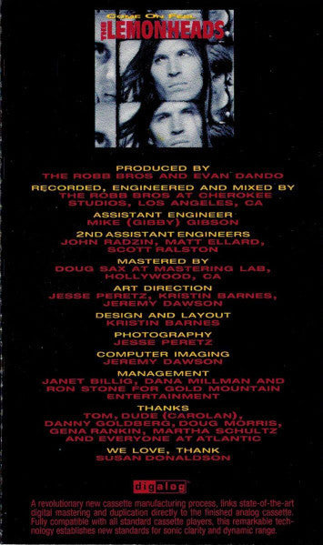 The Lemonheads - Come On Feel The Lemonheads *CASSETTE* | Near Mint (NM) Near Mint (NM)-Music History
