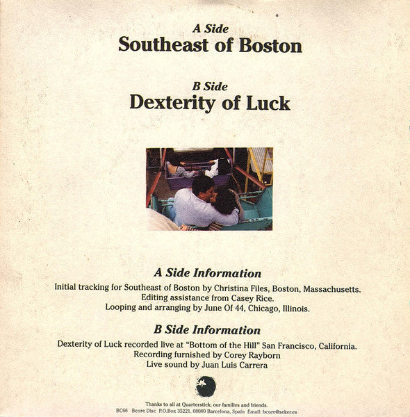 June Of 44 - Southeast Of Boston / Dexterity Of Luck | Near Mint (NM) Near Mint (NM)-Music History