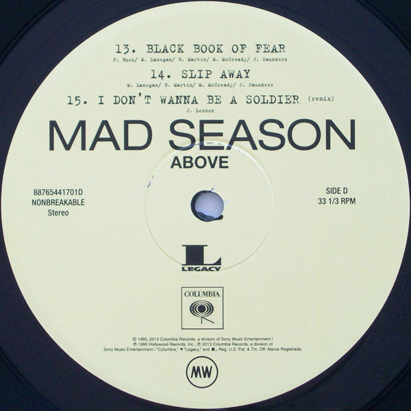 Mad Season - Above | Mint (M) Mint (M)-Music History
