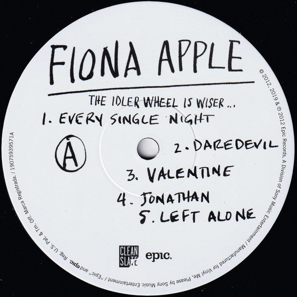 The Idler Wheel Is Wiser Than The Driver Of The Screw And Whipping Cords Will Serve You More Than Ropes Will Ever Do | Mint (M) Mint (M)-Music History