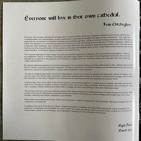 Nocturnal Emissions - Cathedral (2xVINYL) |-Music History