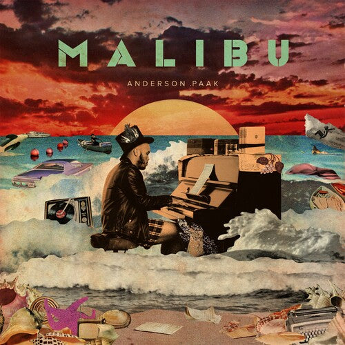 Anderson Paak Malibu (10 Year Anniversary Edition) [Explicit Content] (Tangerine, Olive Green & Brown Colored Vinyl, Limited Edition, Gatefold LP Jacket) (2 Lp's) - Vinyl-Music History