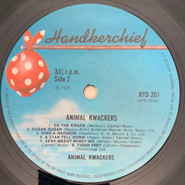 Animal Kwackers - Animal Kwackers | Near Mint (NM) Near Mint (NM)-Music History