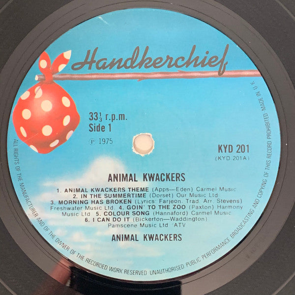Animal Kwackers - Animal Kwackers | Near Mint (NM) Near Mint (NM)-Music History