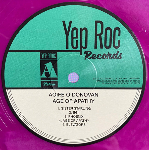 Aoife O'Donovan - Age Of Apathy | Mint (M) Mint (M)-Music History