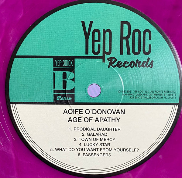 Aoife O'Donovan - Age Of Apathy | Mint (M) Mint (M)-Music History