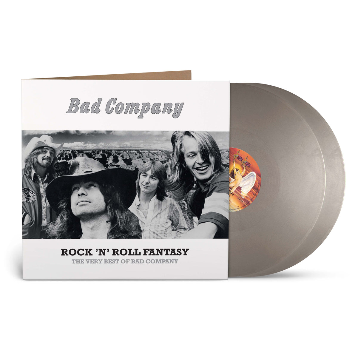 Bad Company - Rock N Roll Fantasy:The Very Best Of Bad Company[RKTBR25](2xSILVER VINYL) | Mint (M) Mint (M)-Music History