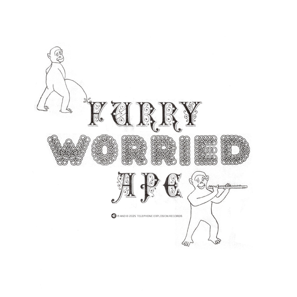 Badge Epoch Furry Worried Ape - Vinyl-Music History