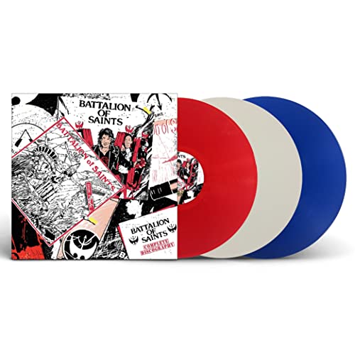 Battalion Of Saints - Complete Discography (Red, White And Blue Vinyl 3Lp) |-Music History