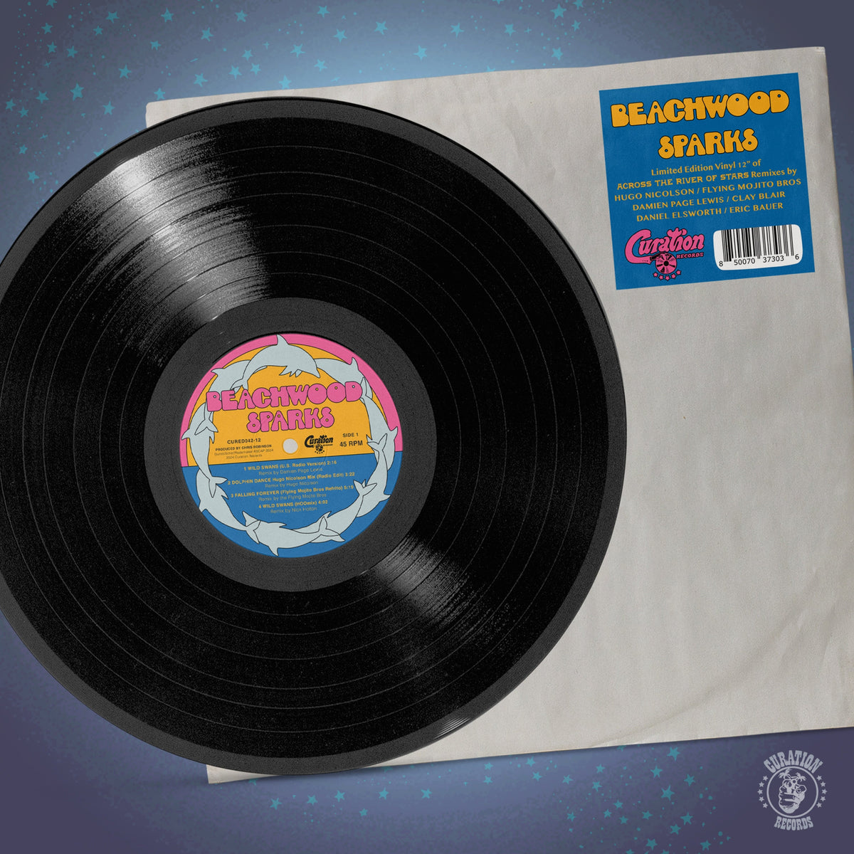 Beachwood Sparks - Dolphin Dance Remix '12 (VINYL) | Mint (M) Mint (M)-Music History