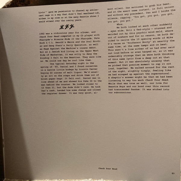 Check Your Head | Mint (M) Mint (M)-Music History
