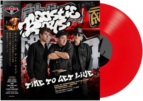 Beastie Boys Time To Get Live: Japan 1992 (Indie Exclusive, Red Colored Vinyl, Limited Edition) - Vinyl-Music History