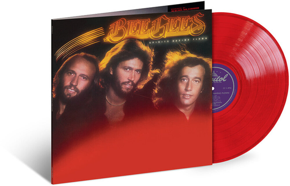 Bee Gees Spirits Having Flown (Translucent Red Colored Vinyl) - Vinyl-Music History