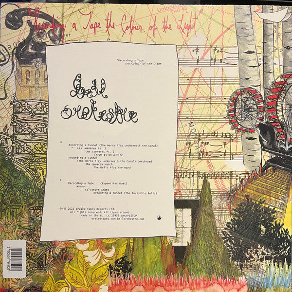 Bell Orchestre - Recording A Tape The Colour Of The Light (CLEAR VINYL) | Mint (M) Mint (M)-Music History