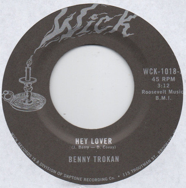 Ben Trokan - Hey Lover / Walking Back | Mint (M) Generic-Music History