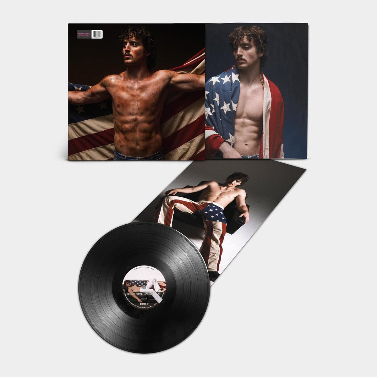 Benson Boone American Heart (Limited Edition, Black Vinyl + Poster) [Import] - Vinyl-Music History