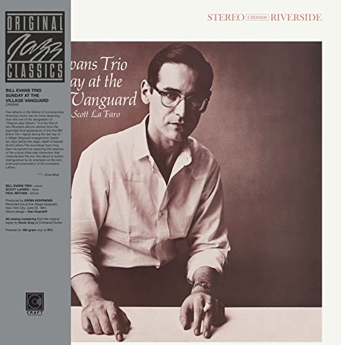 Bill Evans Trio - Sunday At The Village Vanguard (Original Jazz Classics Series) [LP] | Mint (M) Mint (M)-Music History