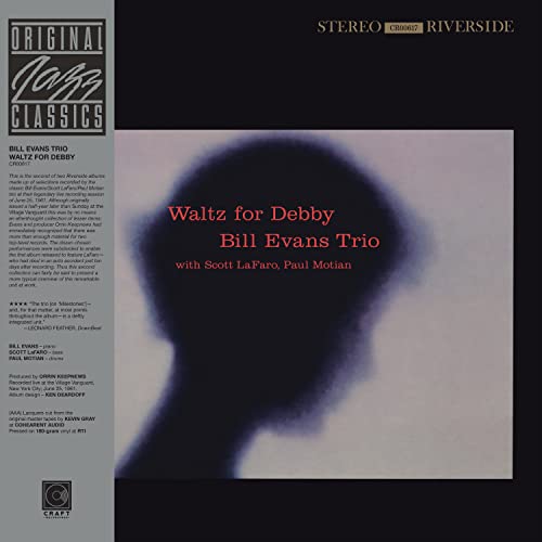 Bill Evans Trio Waltz For Debby (Original Jazz Classics Series) [LP] - Vinyl-Music History