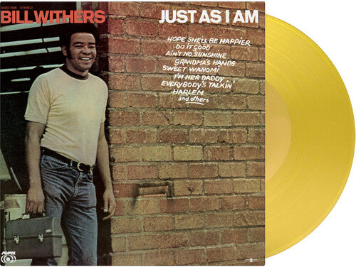 Bill Withers Just As I Am (Limited 180G) [Translucent Yellow Colored Vinyl] [Import] - Vinyl-Music History