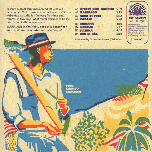 Bitori - Legend Of Funaná - The Forbidden Music Of The Cape Verde Islands | Mint (M) Mint (M)-Music History