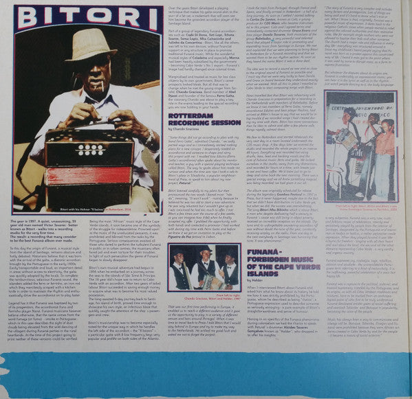 Bitori - Legend Of Funaná - The Forbidden Music Of The Cape Verde Islands | Mint (M) Mint (M)-Music History