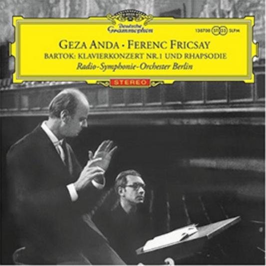 Béla Bartók - Géza Anda, Ferenc Fricsay Mit Dem Ra - Konzert Nr. 1 Für Klavier Und Orchester |-Music History