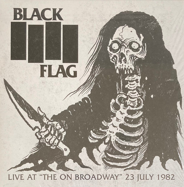 Black Flag Live At The On Broadway: July 23, 1982 (Limited Edition, Red Vinyl) [Import] - Vinyl-Music History