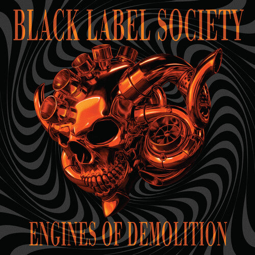 Black Label Society Engines of Demolition (Limited Edition, Neon Orange Black Splatter Colored Vinyl) (2 Lp's) - Vinyl-Music History