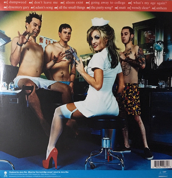 Blink-182 Enema Of The State UMe, Geffen Records LP, Album, M/Print, RE, 180 Mint (M) Mint (M)-Music History