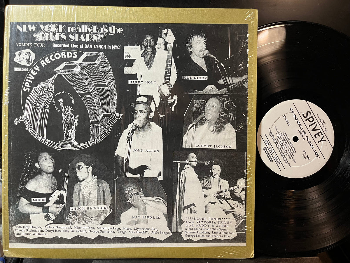 Various - New York Really Has The Blues Stars (Volume Four) (VINYL LP) | Near Mint- (NM-) Near Mint (NM)-Music History