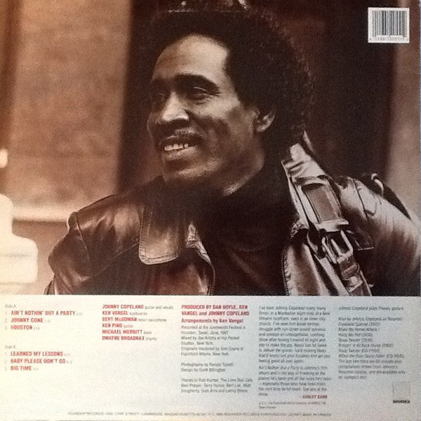 Johnny Copeland - Ain't Nothin' But A Party | Near Mint (NM) Near Mint (NM)-Music History