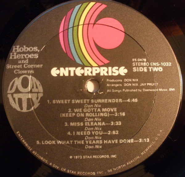 Don Nix - Hobos, Heroes And Street Corner Clowns *MONARCH* | Near Mint (NM) Excellent (EX)-Music History